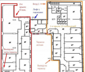 офис 830 кв м, этаж 3/12 Казань