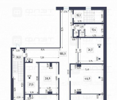 офис 560.8 кв м, этаж 3/3 ул. Татарстан, дом 1а
