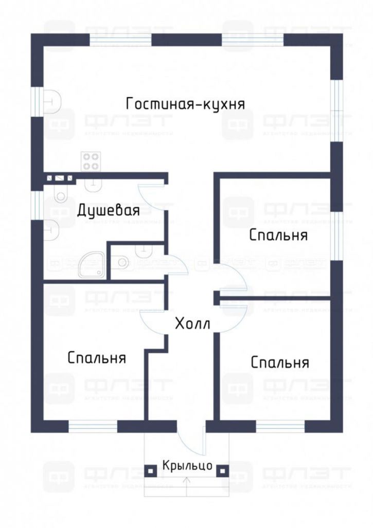 Коттедж/дом ул. Галимзянова, дом 17