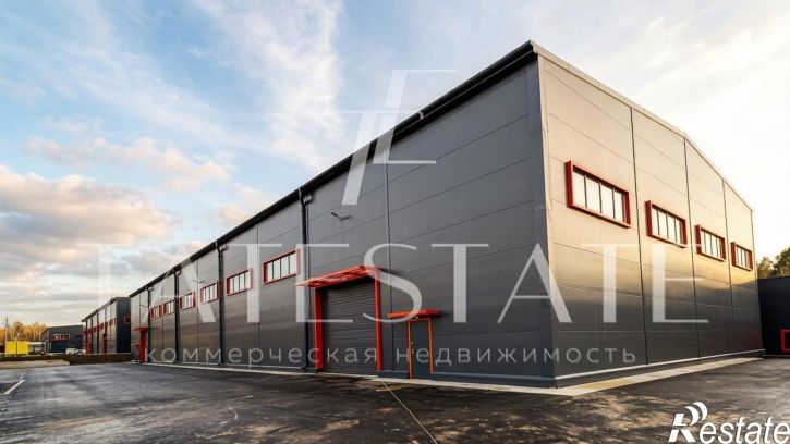 Склад Республика Татарстан (Татарстан), Республика Татарстан (Татарстан), Зеленодольский район, Осиновское сельское поселение, село Осиново, территория Индустриальный Парк Тура 2.0, 9