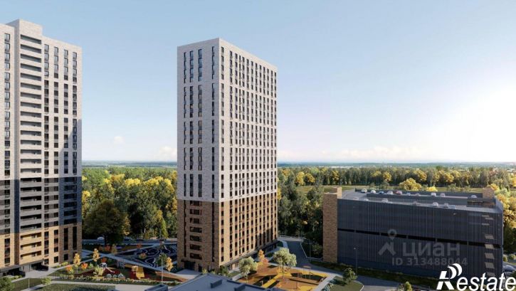 2-комн квартира в новом доме улица Братьев Батталовых, 20А к2,  д. 20А к2