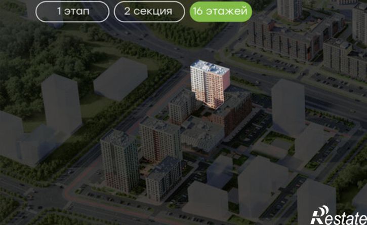 2-комн квартира в новом доме Республика Татарстан (Татарстан), Набережные Челны, улица Николая Мальнева, 1А