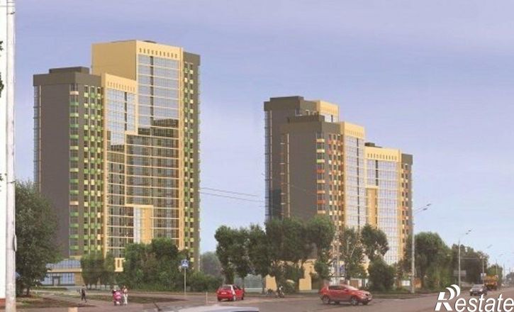 2-комн квартира Республика Татарстан (Татарстан), Казань, улица Хусаина Мавлютова, 17Ек3
