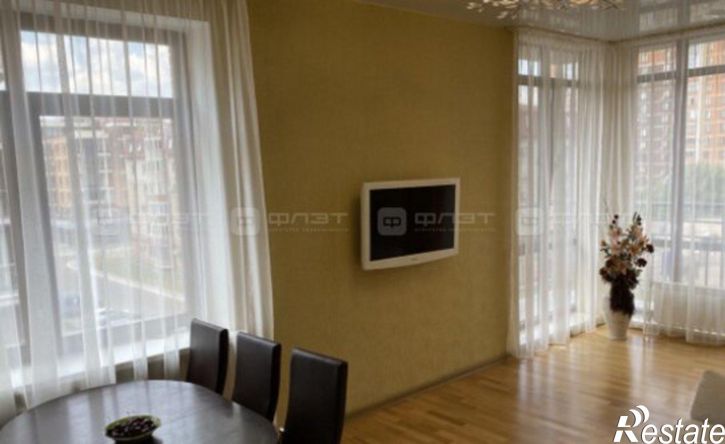 3-комн квартира Республика Татарстан (Татарстан), Казань, Ново-Савиновский район, Меридианная улица, 1
