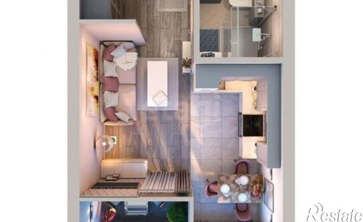 1-комн квартира Республика Татарстан (Татарстан), Казань, улица Азата Аббасова, 21А