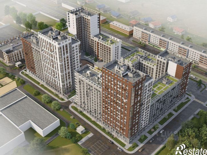 1-комн квартира в новом доме Казань