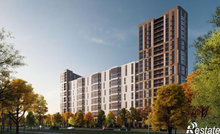 1-комн квартира в новом доме Республика Татарстан (Татарстан), Казань, ЖК Малевич