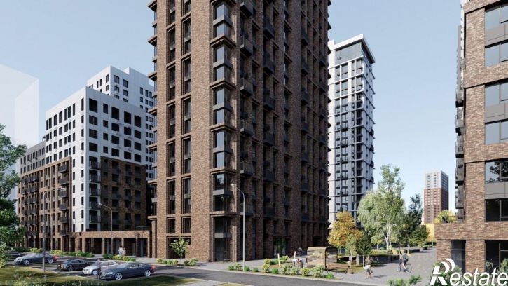 3-комн квартира в новом доме Казань, улица Рауиса Гареева