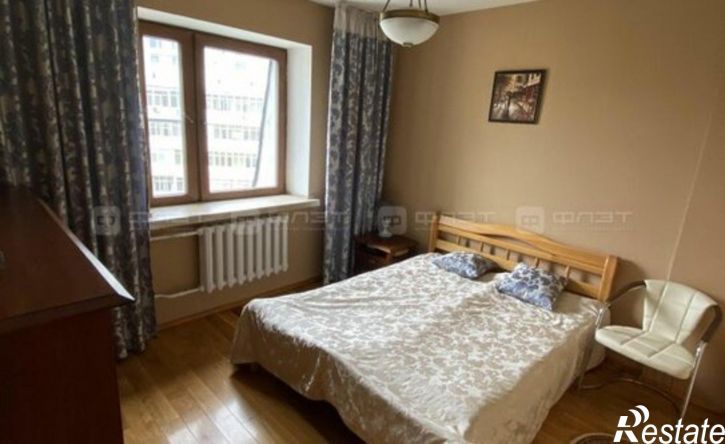 3-комн квартира Республика Татарстан (Татарстан), Казань, улица Волкова, 55