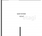 1-комн, 41кв м, этаж 15/18 улица Раскольникова, 65А