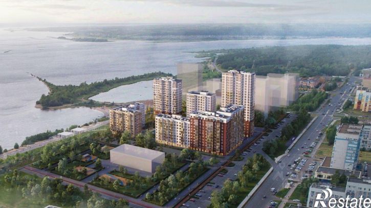 2-комн квартира в новом доме улица Раскольникова, 60,  д. 60