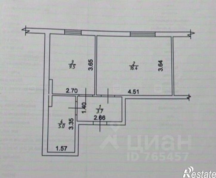 1-комн квартира ул 10-й Квартал, 9,  д. 9