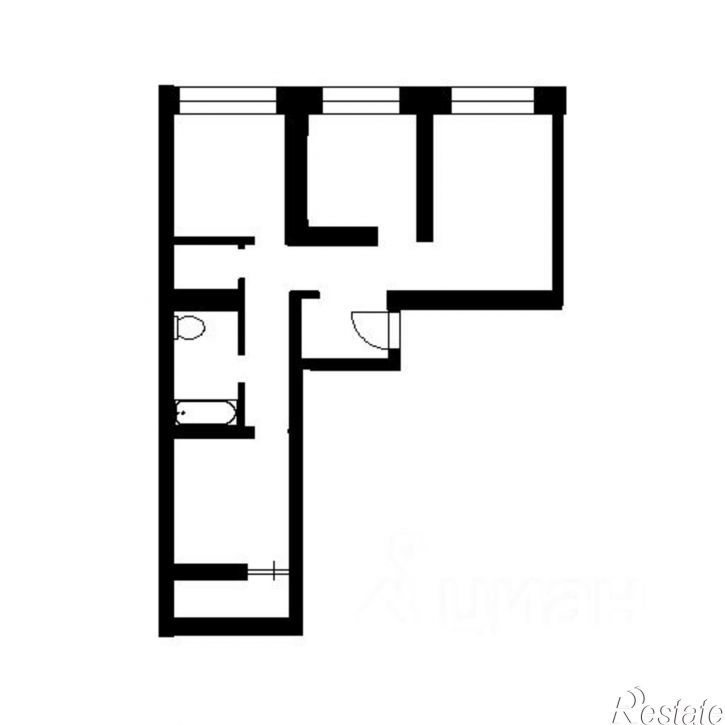 1-комн квартира ул Королева, 2,  д. 2