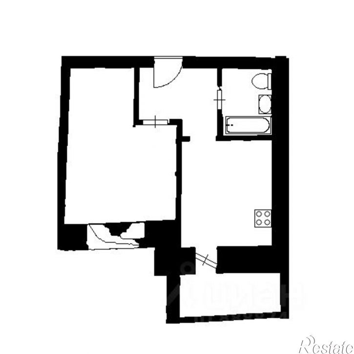 1-комн квартира пр-кт Строителей, 18,  д. 18