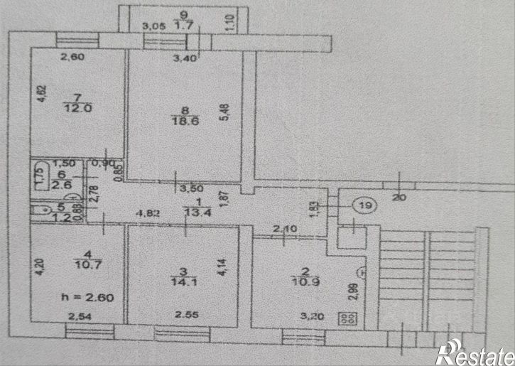 4-комн квартира улица Бутлерова, 127,  д. 127