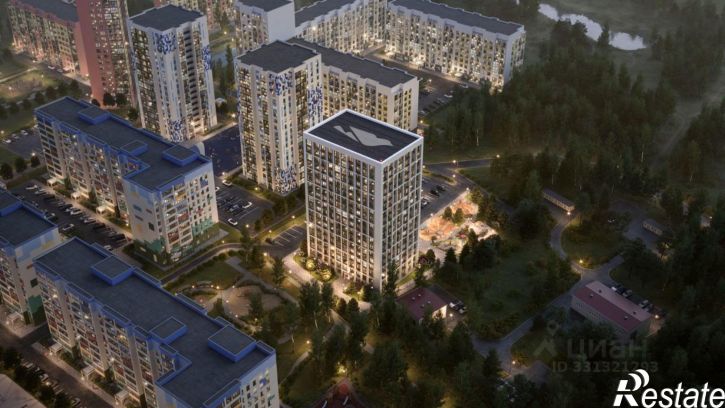 2-комн квартира в новом доме