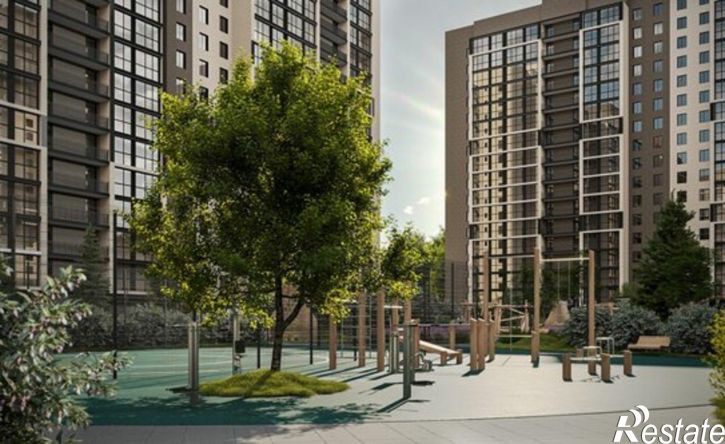 1-комн квартира в новом доме Республика Татарстан (Татарстан), Казань, улица Родины, 20/1