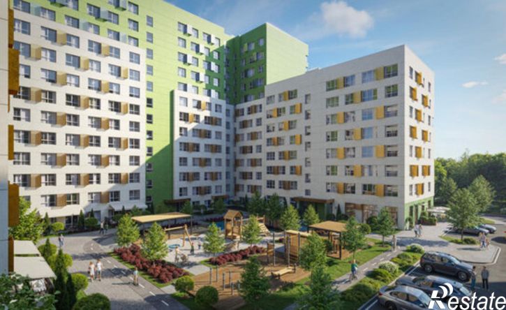 2-комн квартира в новом доме Республика Татарстан (Татарстан), Казань, Кировский район, жилой массив Залесный