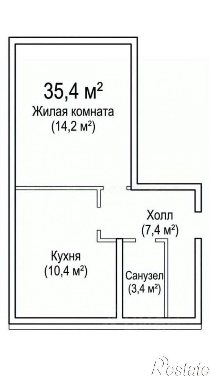 1-комн квартира ул Квартал 6, 20,  д. 20