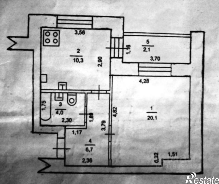 1-комн квартира ул Гастелло, 19,  д. 19