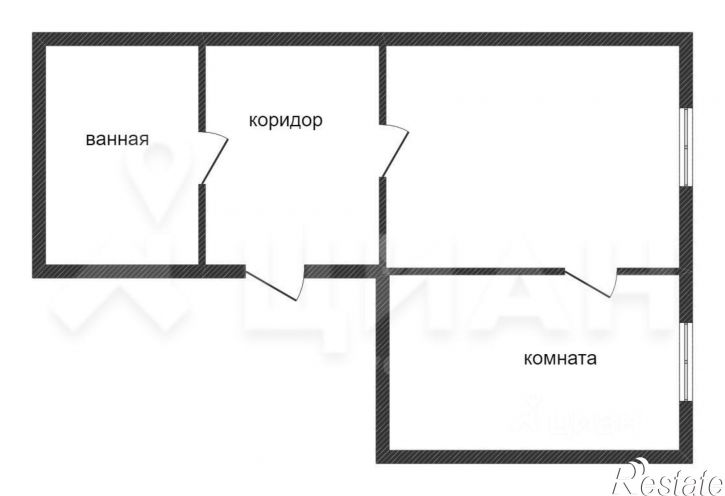 1-комн квартира Зеленодольск