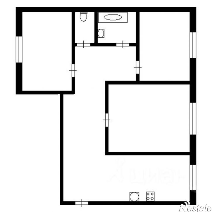 3-комн квартира Нижнекамск