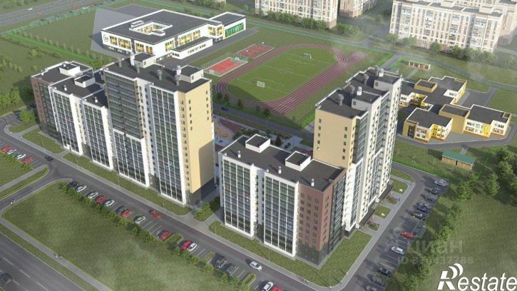 1-комн квартира в новом доме Нижнекамск