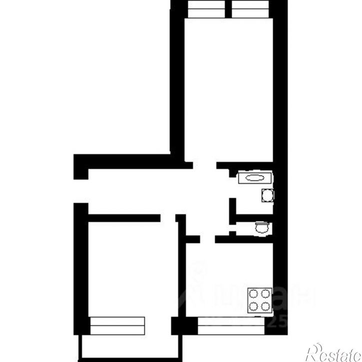 2-комн квартира Нижнекамский р-н, Нижнекамск