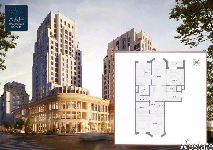 2-комн квартира в новом доме Казань