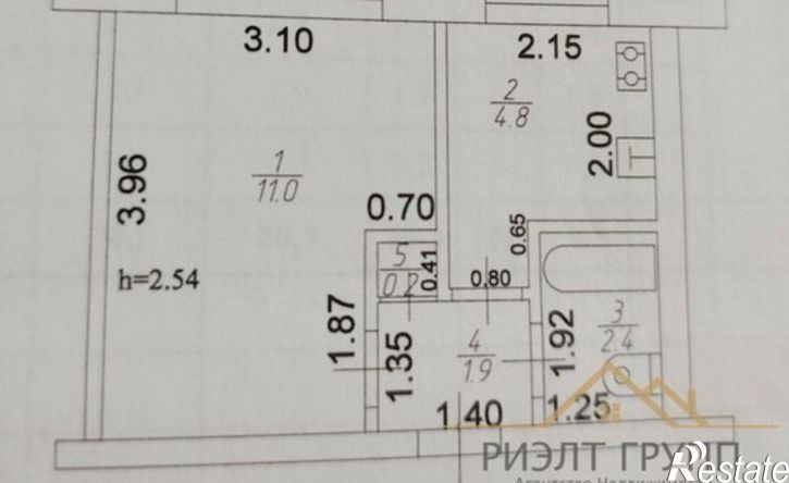 1-комн квартира Республика Татарстан (Татарстан), Казань, улица Айдарова, 22
