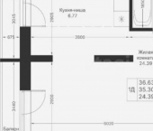 1-комн, 37 кв м, этаж 9/26 Республика Татарстан (Татарстан), ЖК Мой Ритм