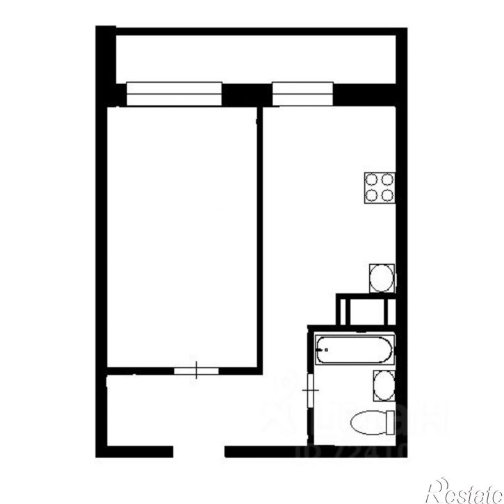 1-комн квартира ул Ризы Фахретдина, 37А,  д. 37А
