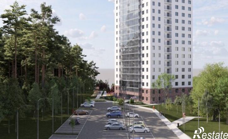 1-комн квартира в новом доме Республика Татарстан (Татарстан), Зеленодольск, микрорайон Мирный
