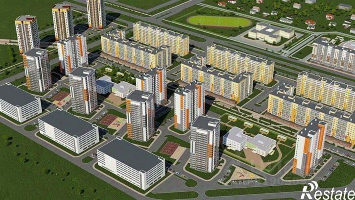 3-комн квартира в новом доме Набережные Челны