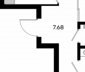 2-комн, 64 кв м, этаж 10/13 Республика Татарстан (Татарстан), Казань, Кировский район, жилой массив Залесный