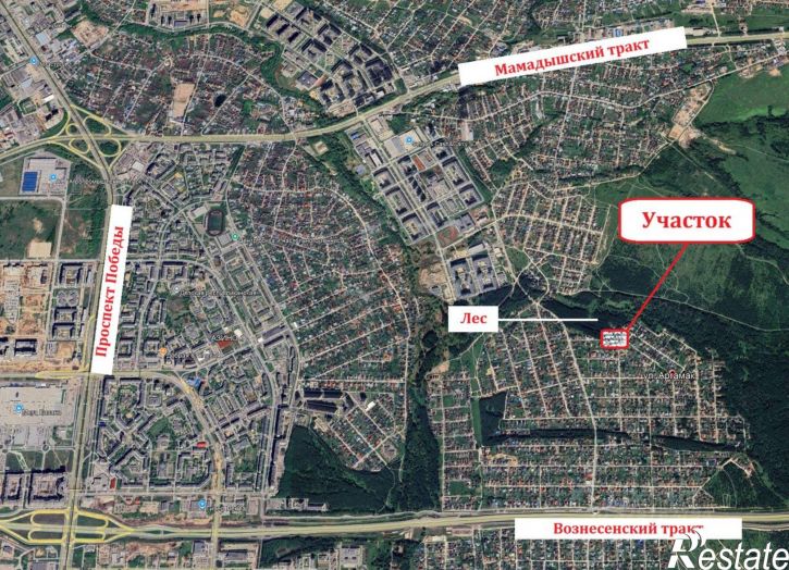 Земельный участок Казань, улица Аргамак