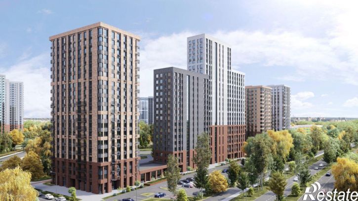 3-комн квартира в новом доме Казань