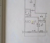 2-комн, 44кв м, этаж 3/5 Сармановский тракт, 62