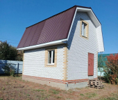 коттедж 43 кв м Участок, дом 1