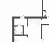 2-комн, 61кв м, этаж 8/14 Республика Татарстан (Татарстан), Альметьевск, улица Ленина, 104Б