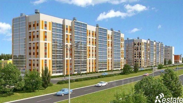 3-комн квартира в новом доме Набережные Челны