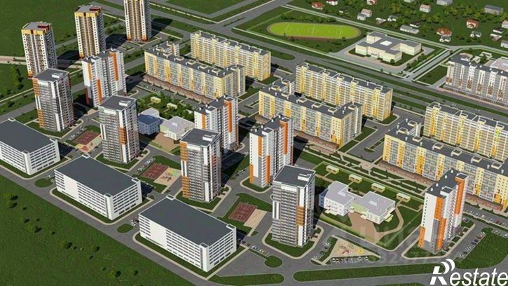 3-комн квартира в новом доме Набережные Челны