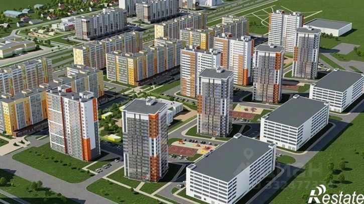 3-комн квартира в новом доме Набережные Челны