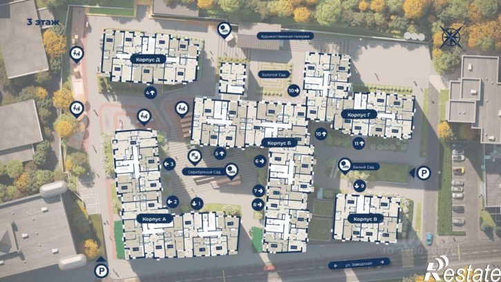 2-комн квартира в новом доме Казань
