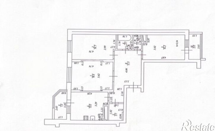 3-комн квартира Республика Татарстан (Татарстан), Казань, Зилантовская улица, 18