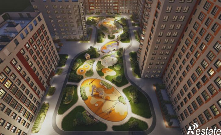 3-комн квартира в новом доме Республика Татарстан (Татарстан), Казань, ЖК Ку на Кулагина