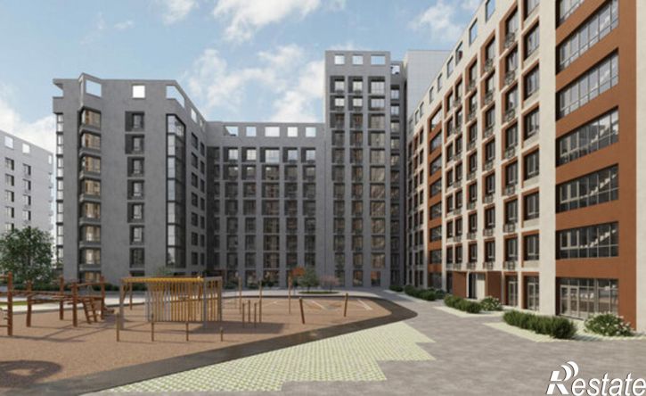 3-комн квартира в новом доме Республика Татарстан (Татарстан), Казань, ЖК Ку на Кулагина