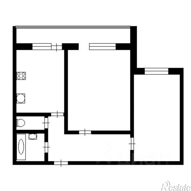 2-комн квартира пр-кт Строителей, 7,  д. 7