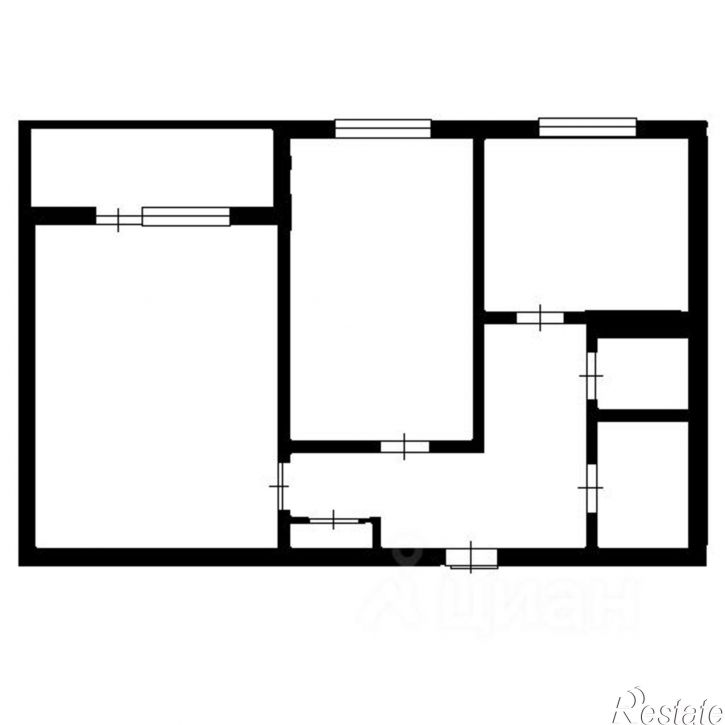 2-комн квартира Нижнекамск