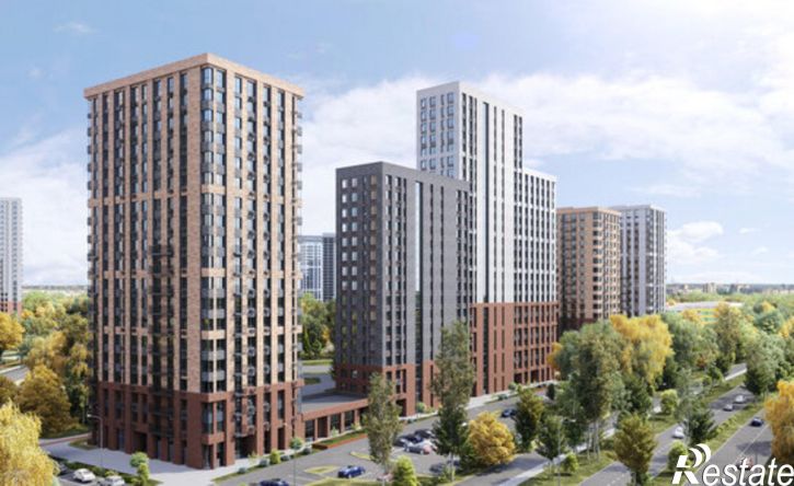 3-комн квартира в новом доме Республика Татарстан (Татарстан), Казань, ЖК Батталовский
